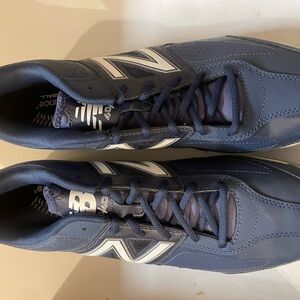 New Balance Baseball Cleats, Size 13 D Men’s, Navy/White